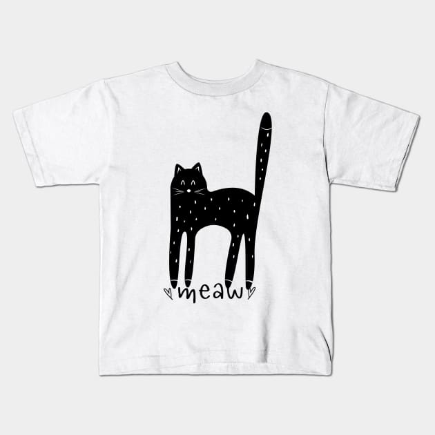 cute cats shirt for your gift Kids T-Shirt by PJ SHIRT STYLES